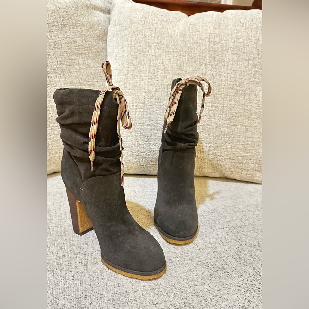 See by Chloe suede ankle boots 37.5